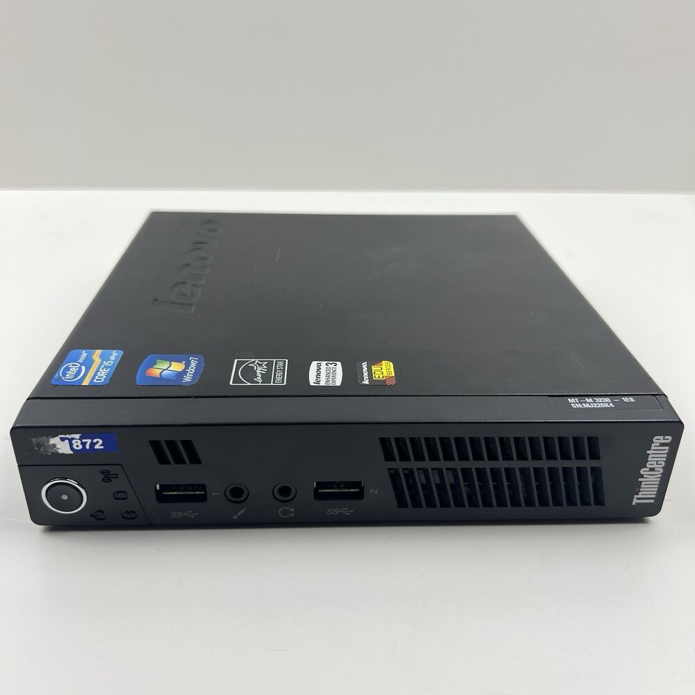 Lenovo Thinkcentre M92p Tiny PC Core i5 8GB RAM 128GB SSD Win 11 NO WiFi, EDK-30